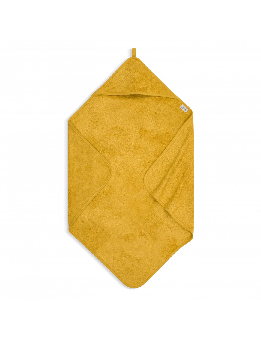 Timboo, Bambusowy ręcznik XL z kapturkiem Ocher 