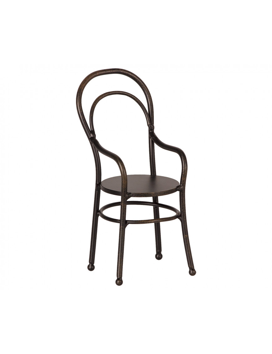 Maileg,  Akcesoria dla lalek - Chair with armrest, Mini