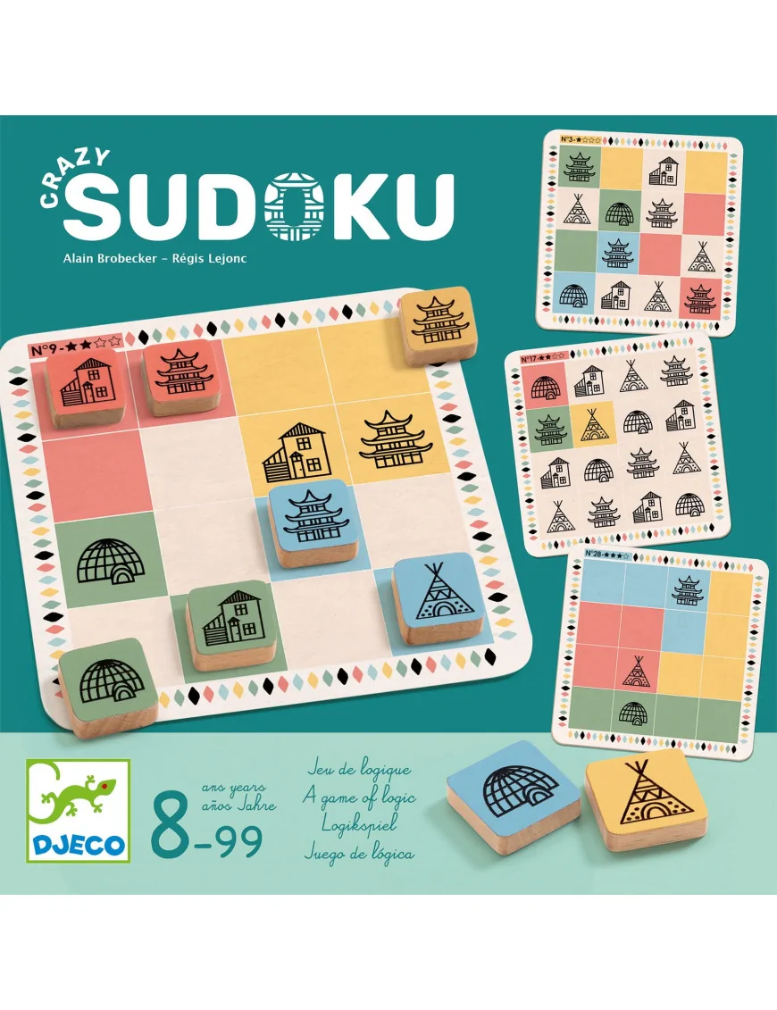 Djeco, Gra logiczna SZALONE SUDOKU