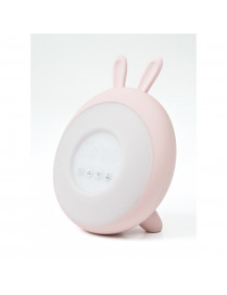 Rabbit&Friends, Lampka budząca światłem różowy królik