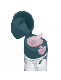 B. Box, Butelka tritanowa ze słomką 450 ml, Indigo Rose
