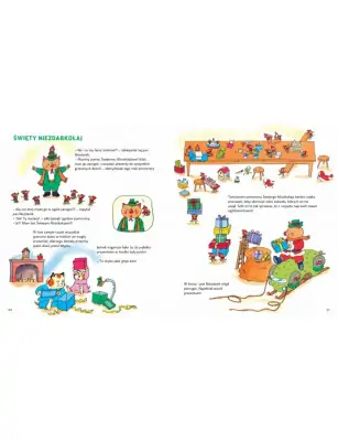 Babaryba, KIEDY PRZYCHODZI ŚWIĘTY MIKOŁAJ? - Richard Scarry - świąteczna książka dla dzieci