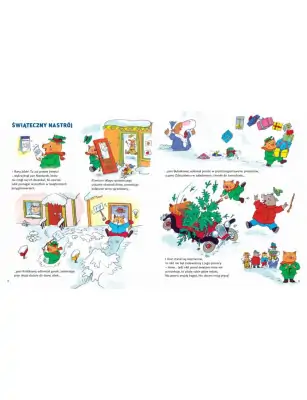Babaryba, KIEDY PRZYCHODZI ŚWIĘTY MIKOŁAJ? - Richard Scarry - świąteczna książka dla dzieci