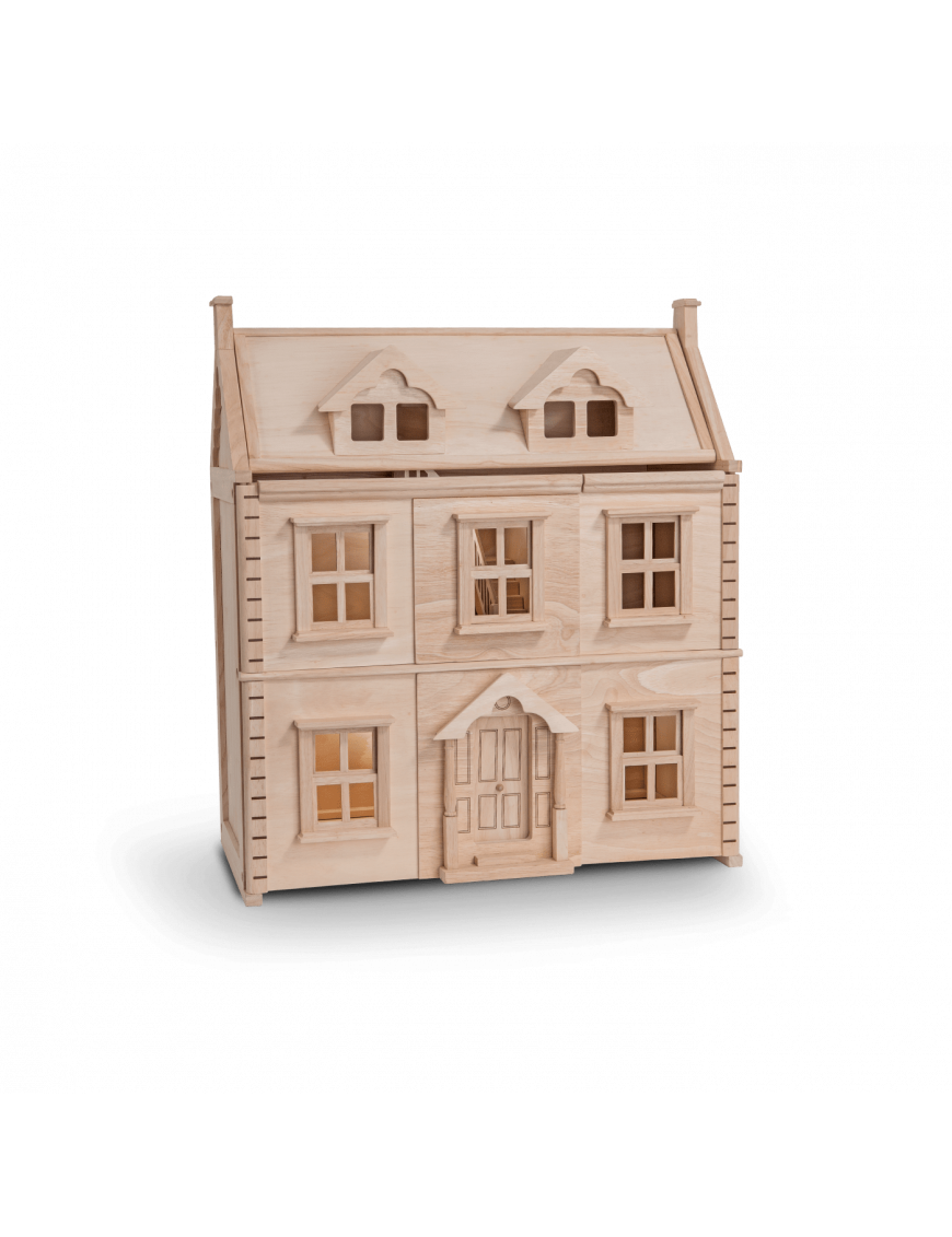 Plan Toys, wiktoriański domek dla lalek z drewna
