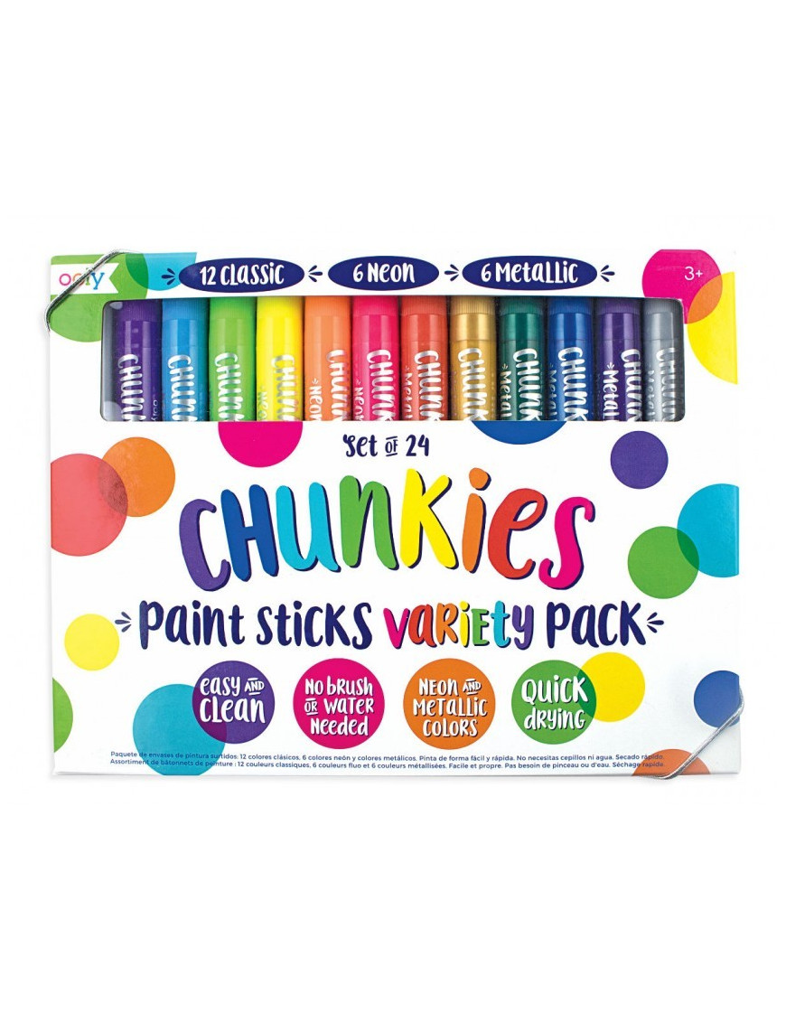 Ooly, Farba w Kredce Chunkies Paint Sticks