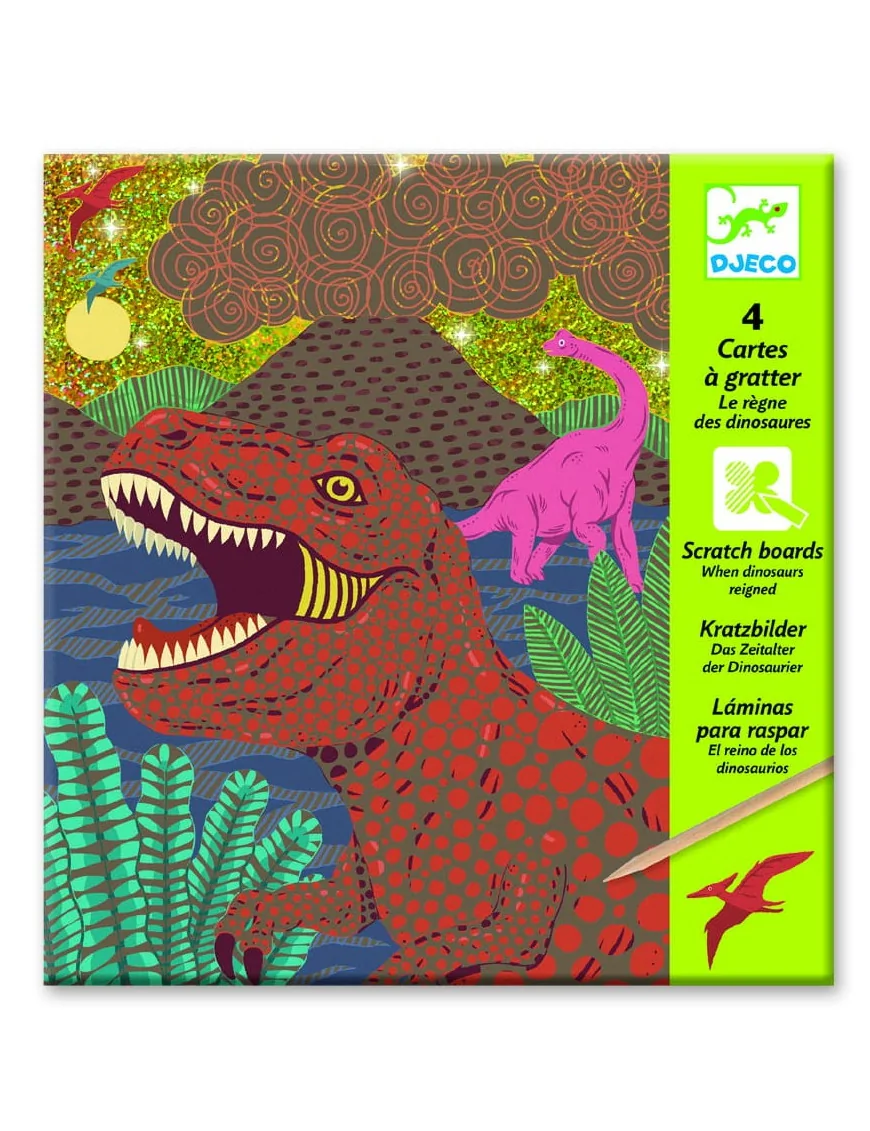 Djeco Wydrapywanka DINOZAURY DJ09726