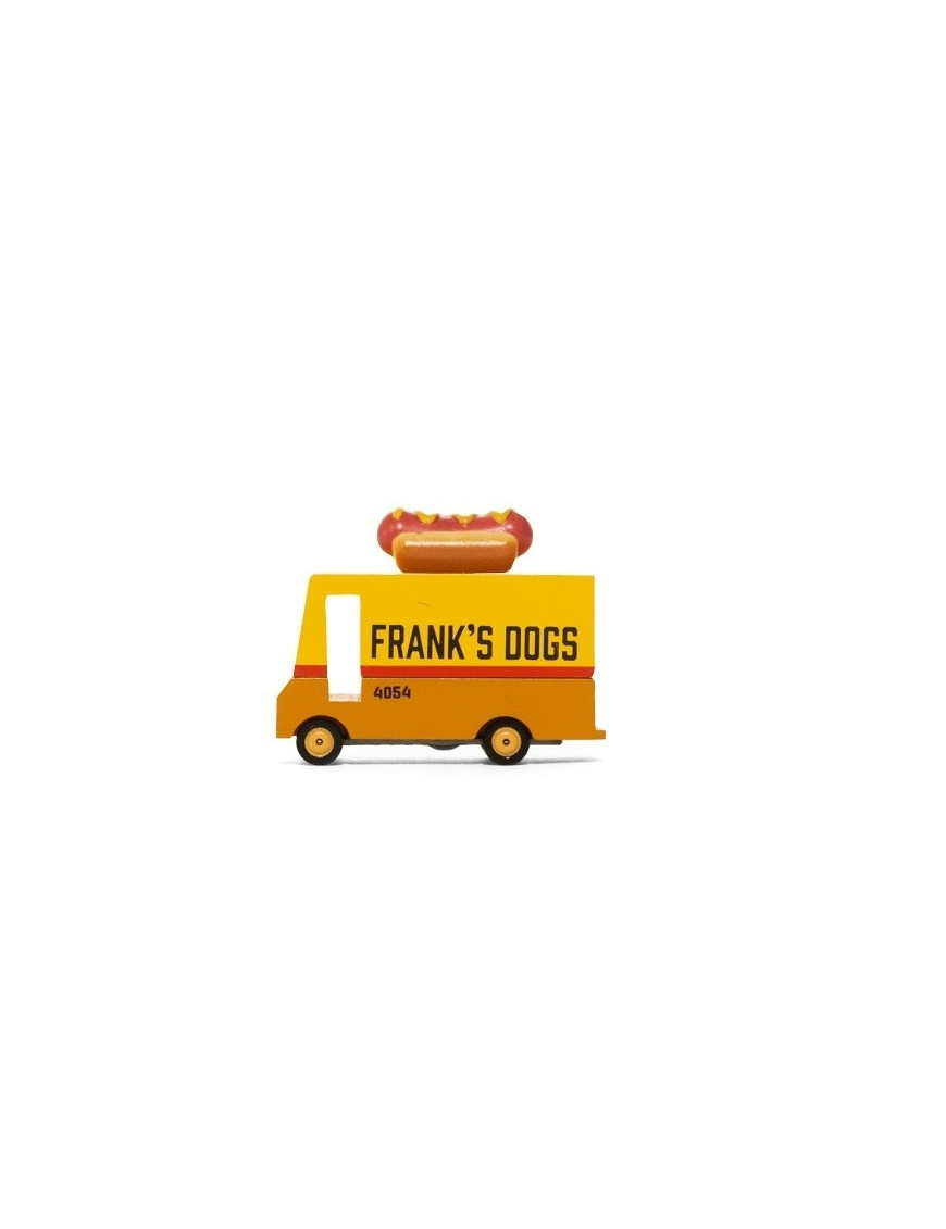 Candylab Samochód Drewniany Hot Dog Van