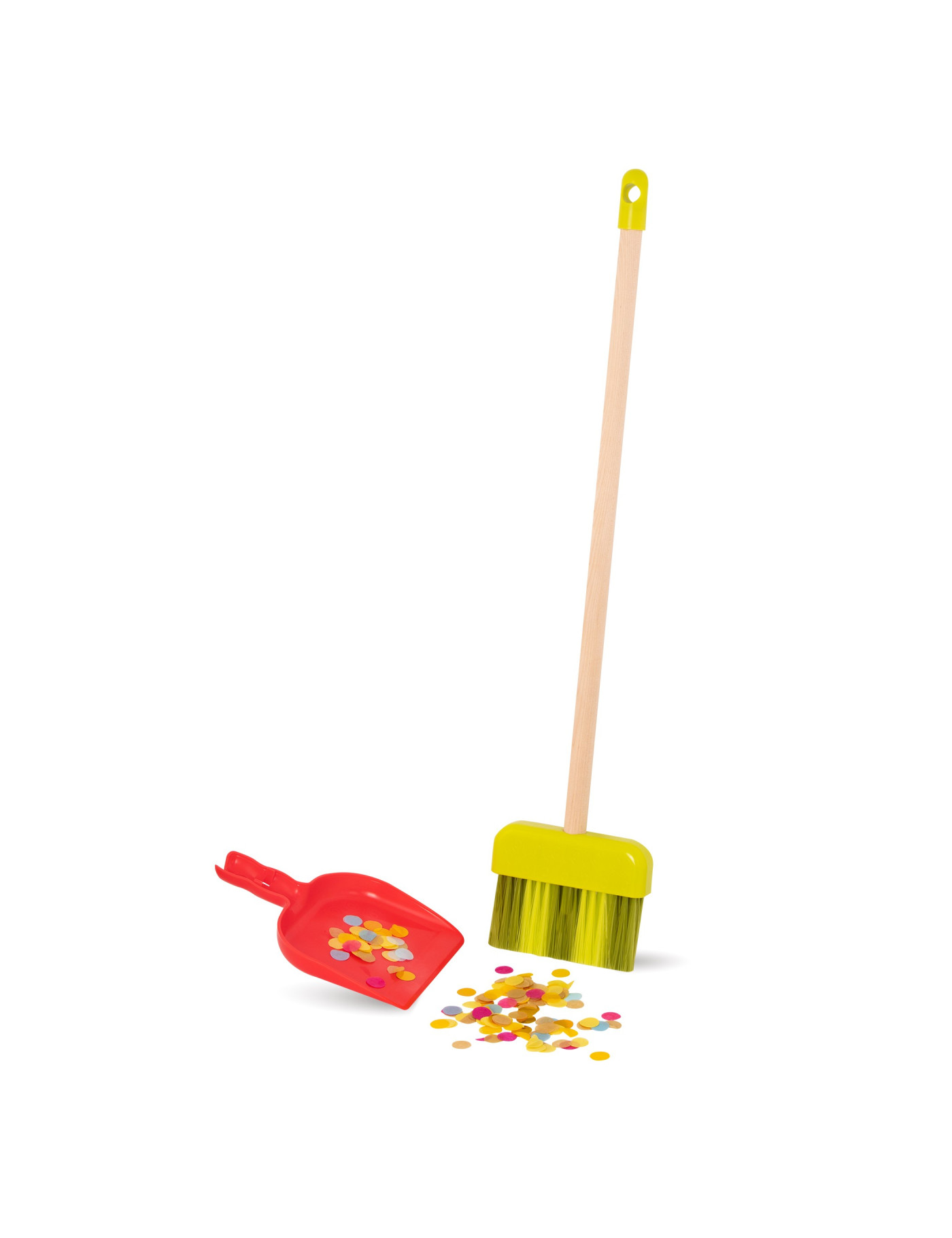 b. toys, Clean ‘n’ Play – drewniany zestaw do sprzątania b. toys, Clean ‘n’ Play – drewniany zestaw do sprzątania