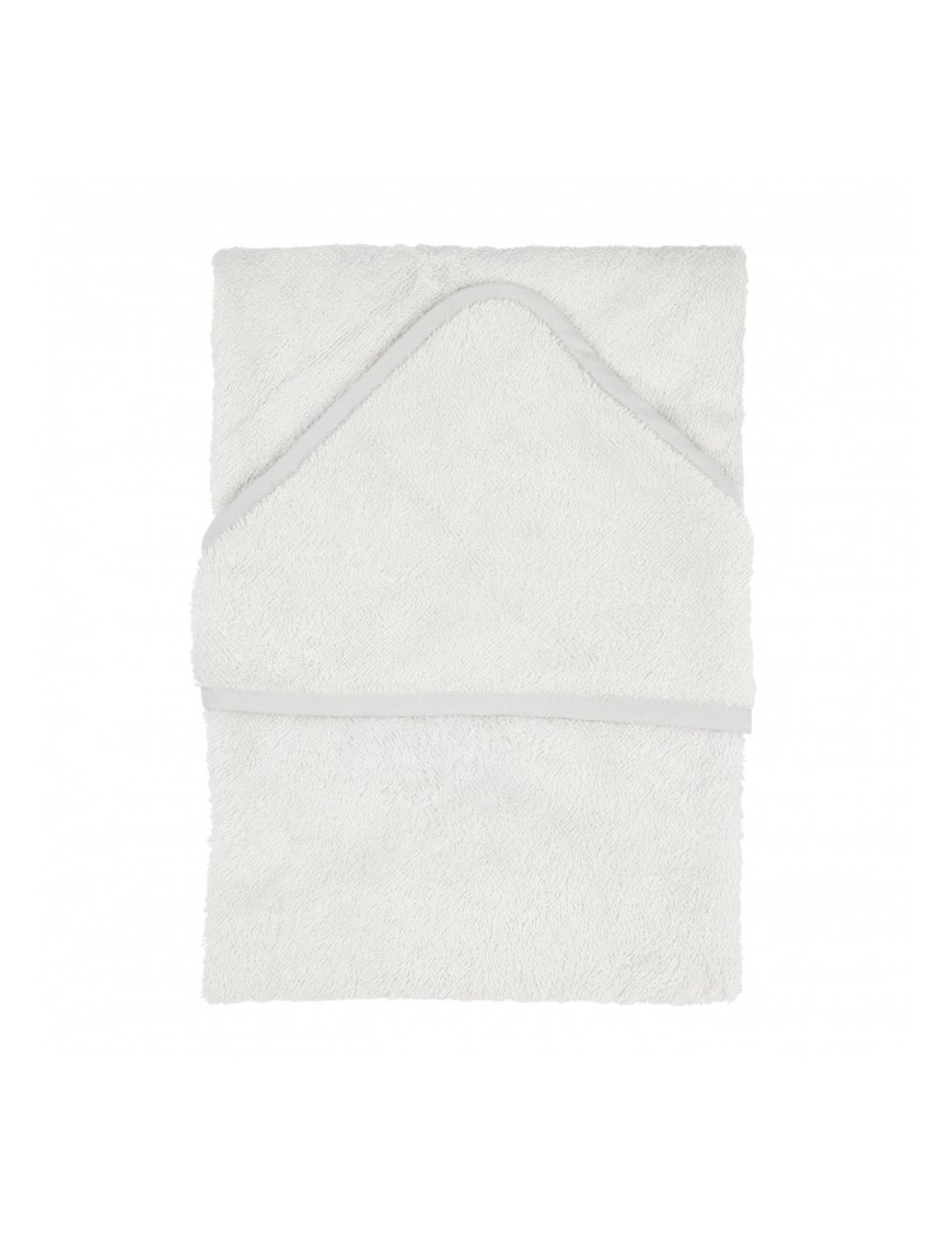 Timboo, Bambusowy ręcznik XL z kapturkiem Silver Grey