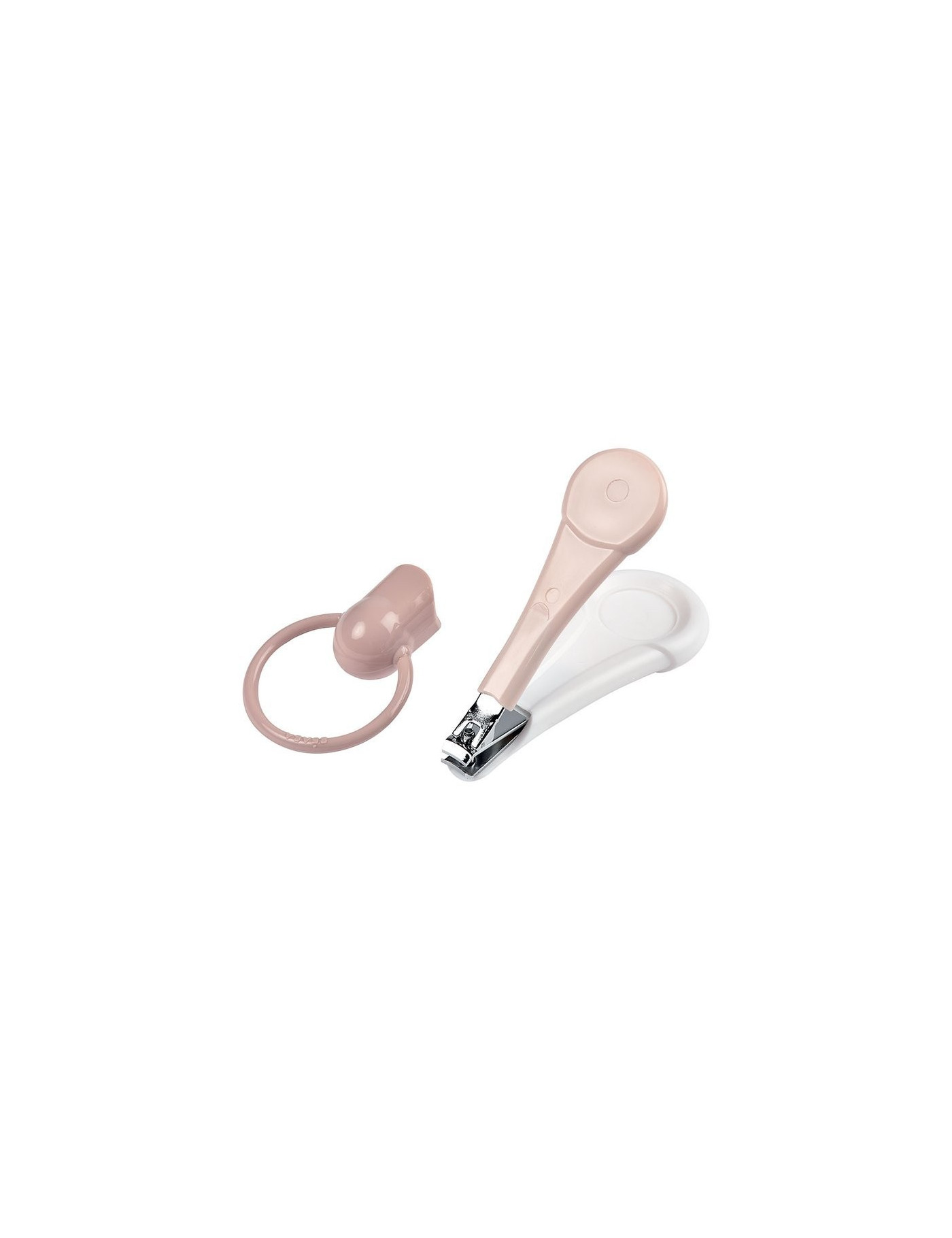 Beaba Cążki do paznokci w etui Old Pink Beaba Cążki do paznokci w etui Old Pink