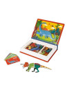 Magnetyczna układanka Dinozaury Magnetibook Janod