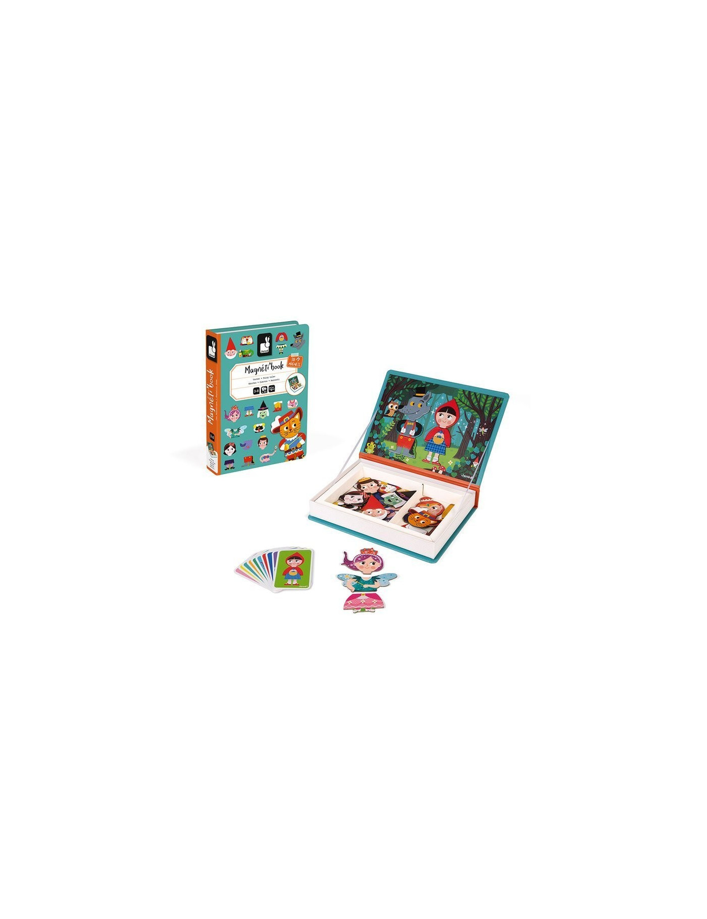 Magnetyczna układanka Świat baśni Magnetibook 3-8 lat Magnetyczna układanka Świat baśni Magnetibook 3-8 lat