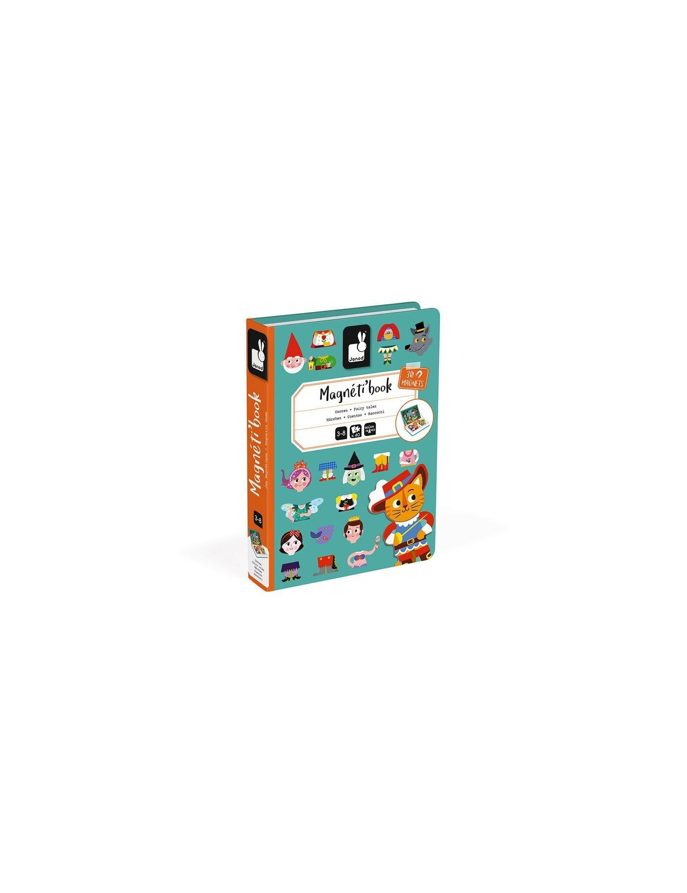 Magnetyczna układanka Świat baśni Magnetibook 3-8 lat Magnetyczna układanka Świat baśni Magnetibook 3-8 lat