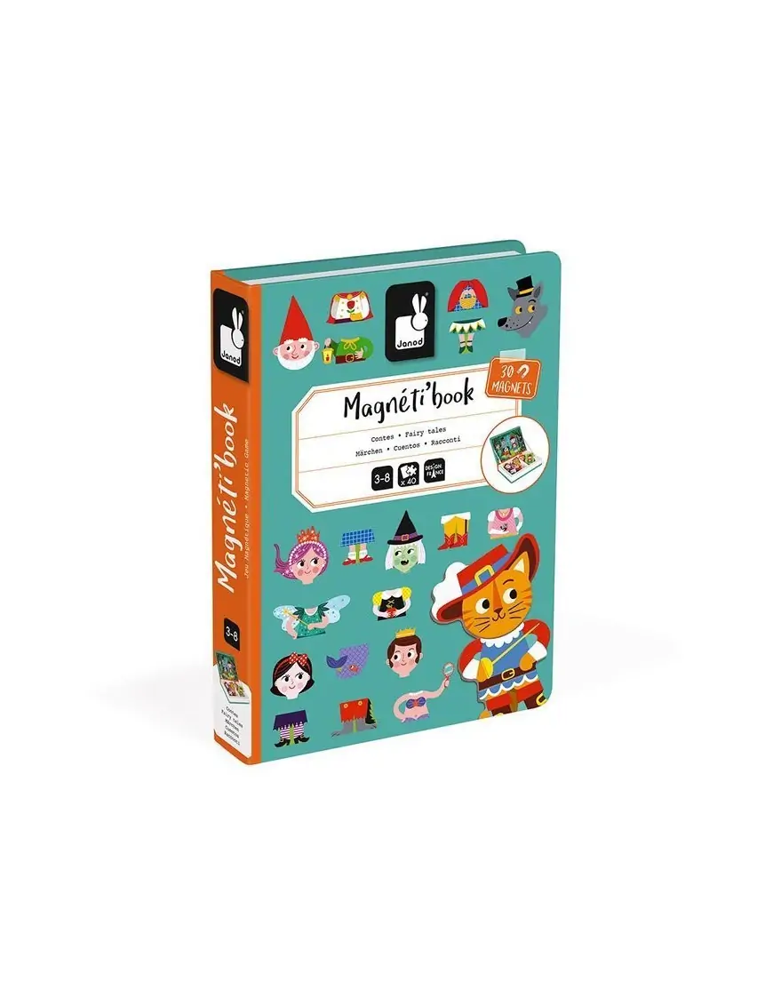 Magnetyczna układanka Świat baśni Magnetibook 3-8 lat