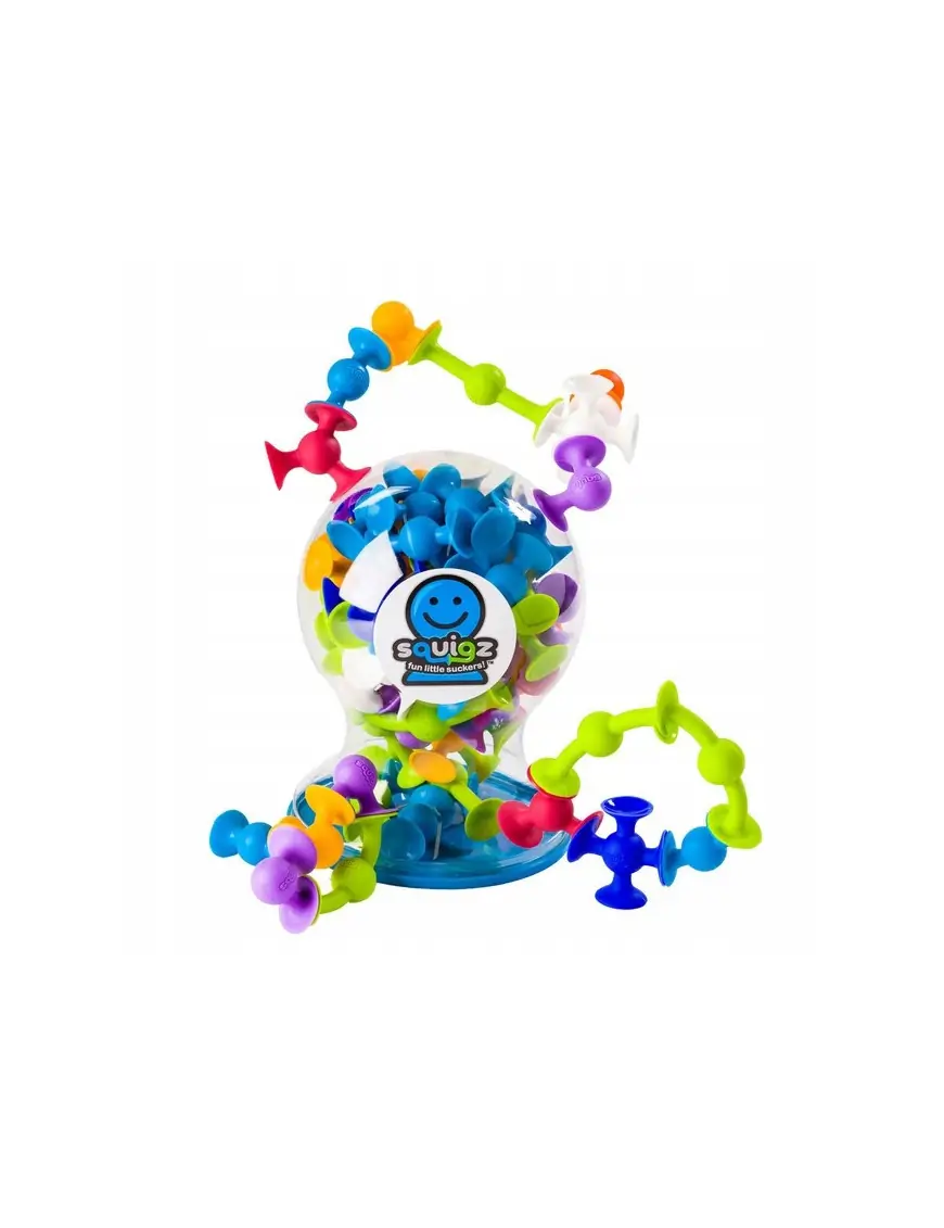 Klocki Przyssawki - Zestaw Delux, Fat Brain Toys