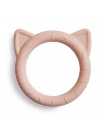 Mushie - Gryzak silikonowy bransoletka CAT Blush