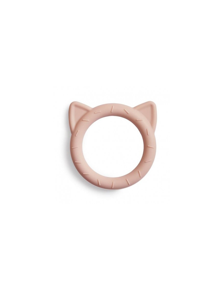 Mushie - Gryzak silikonowy bransoletka CAT Blush