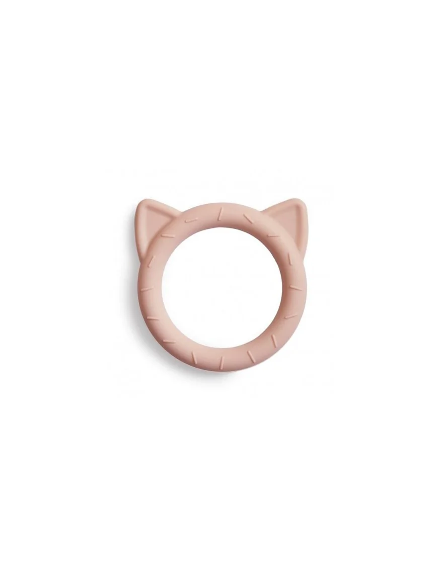 Mushie - Gryzak silikonowy bransoletka CAT Blush