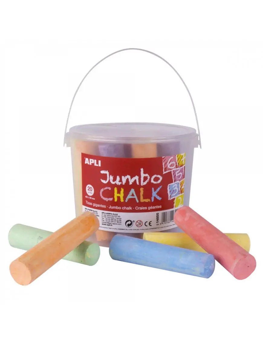 Apli Kids, Kredy Jumbo Apli Kids - 20 sztuk
