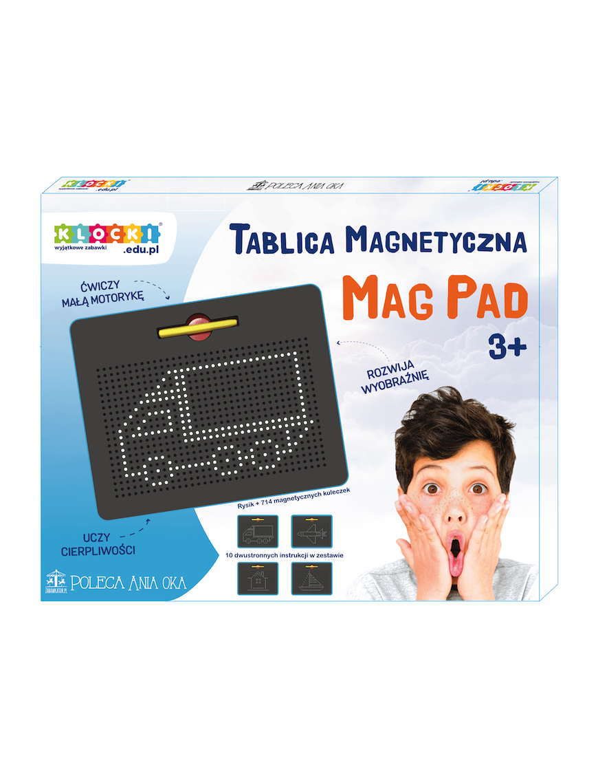 Tablica magnetyczna Nowy MagPad [czarna]