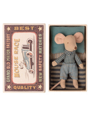 Myszka - Little brother mouse in matchbox