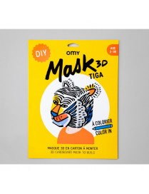 MASKA 3D – TYGRYS TIGA, OMY