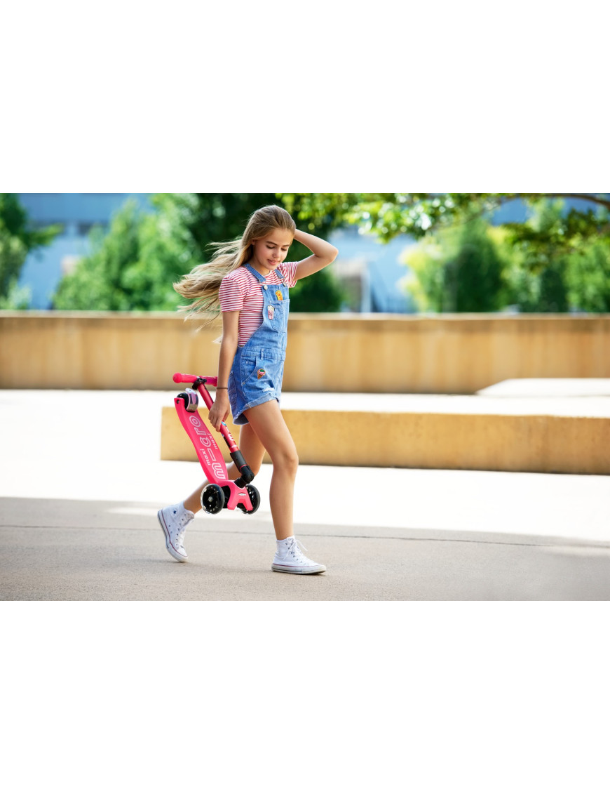 Maxi Micro Deluxe Shocking Pink FOLDABLE LED
