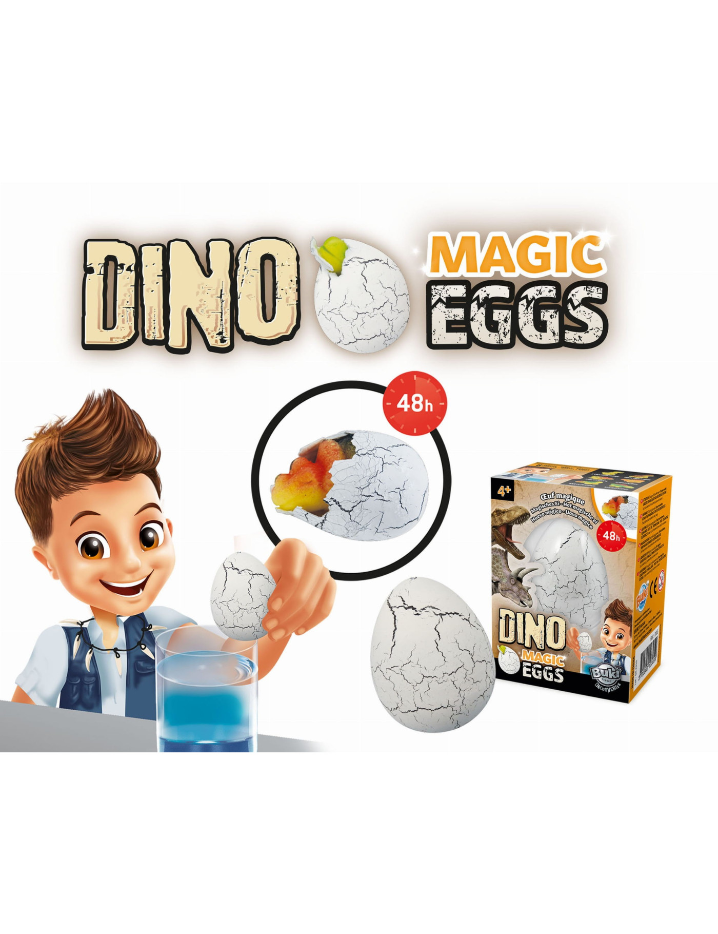 Magiczne jajko dinozaura BUKI