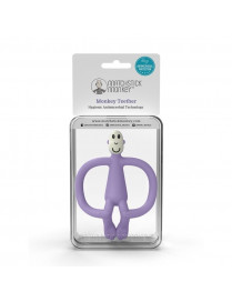 Matchstick Monkey BioCote® Lavender Purple Gryzak Masujący ze szczoteczką