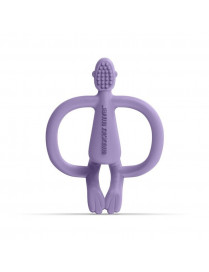 Matchstick Monkey BioCote® Lavender Purple Gryzak Masujący ze szczoteczką