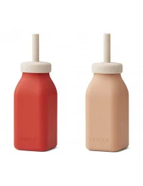 Butelka do koktajli mlecznych Erika – Apple red/tuscany rose mix Liewood