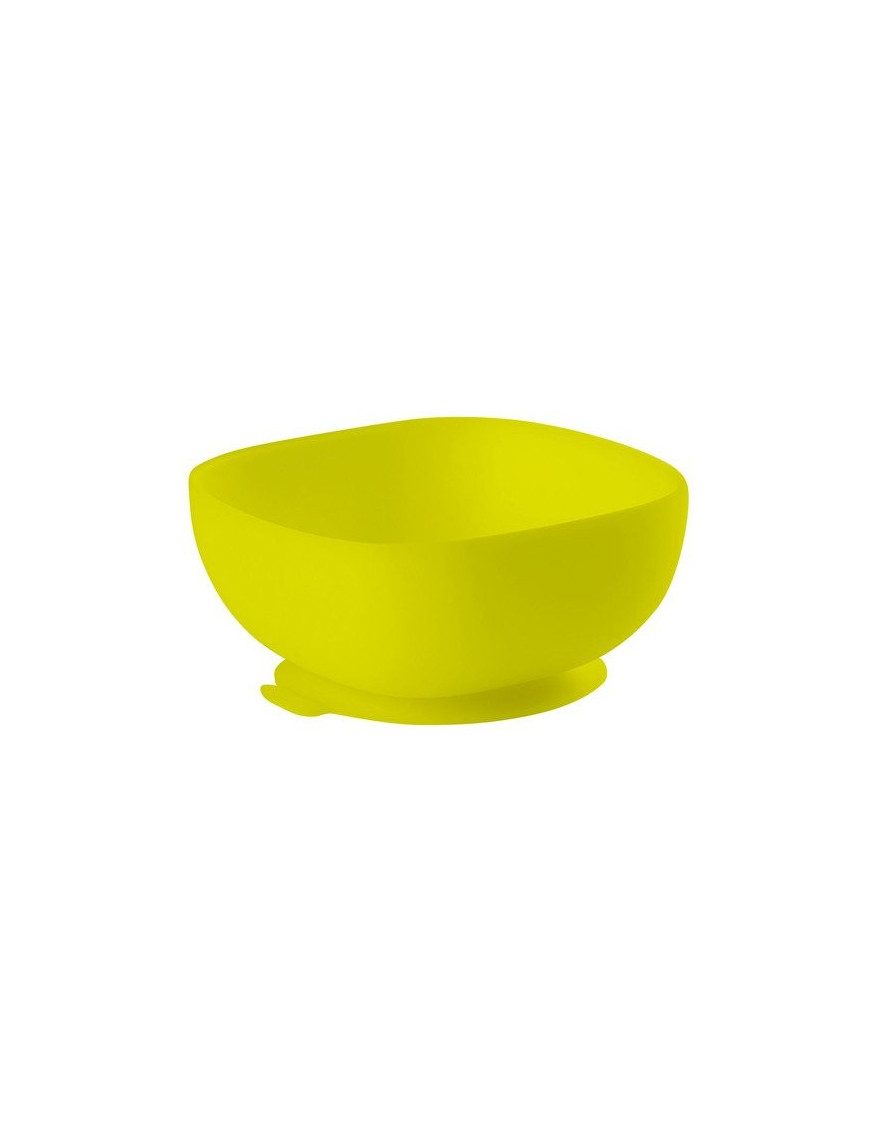 Beaba Silikonowa miseczka z przyssawką yellow