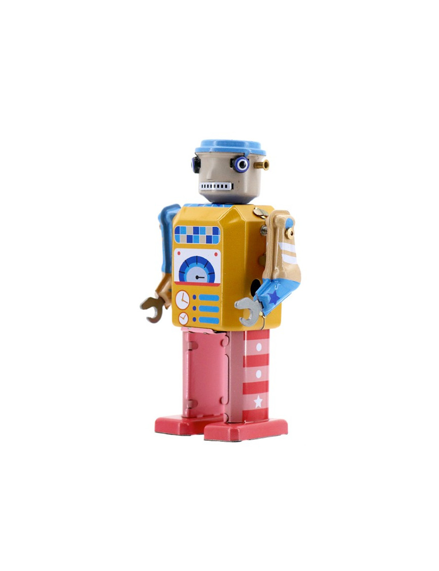 Mr and Mrs Tin Robot Electro Bot