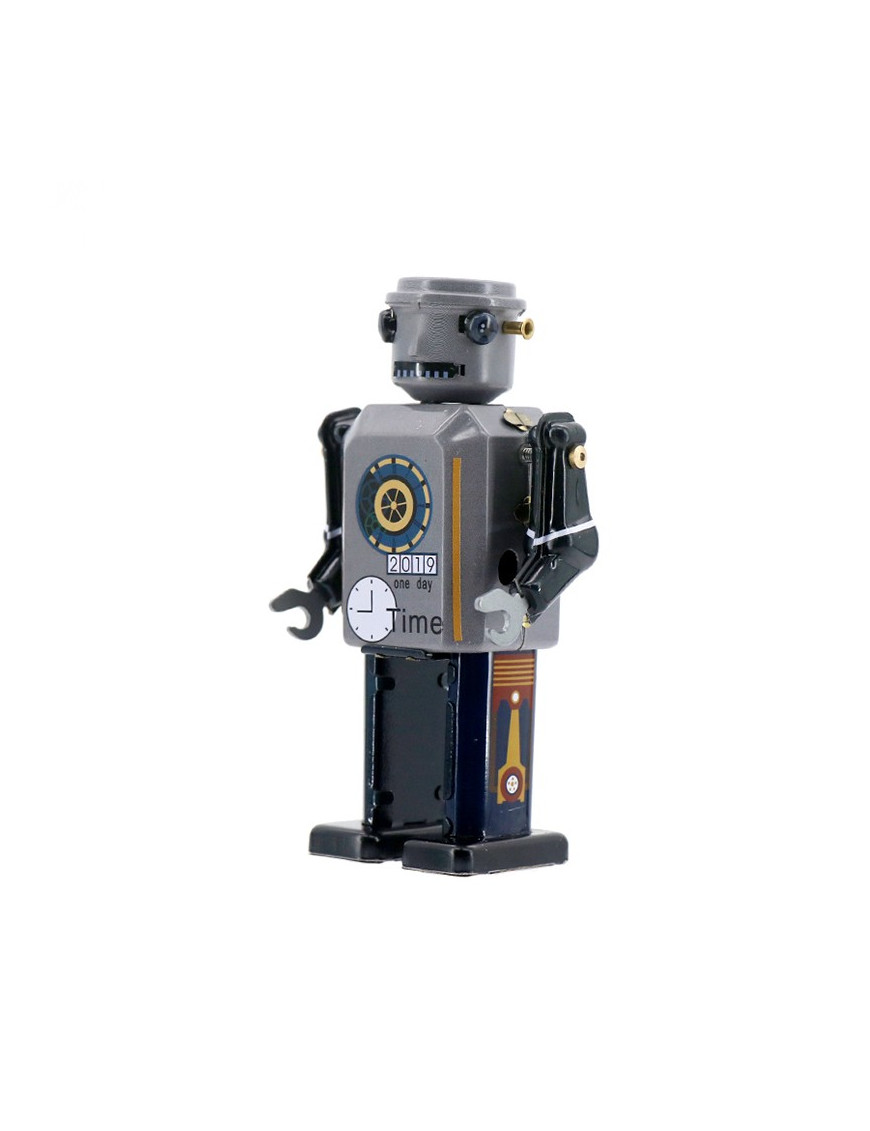 Mr and Mrs Tin Robot Time Bot
