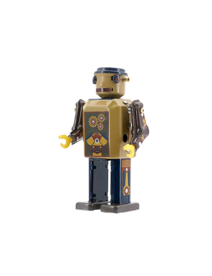 Mr and Mrs Tin Robot Gear Bot