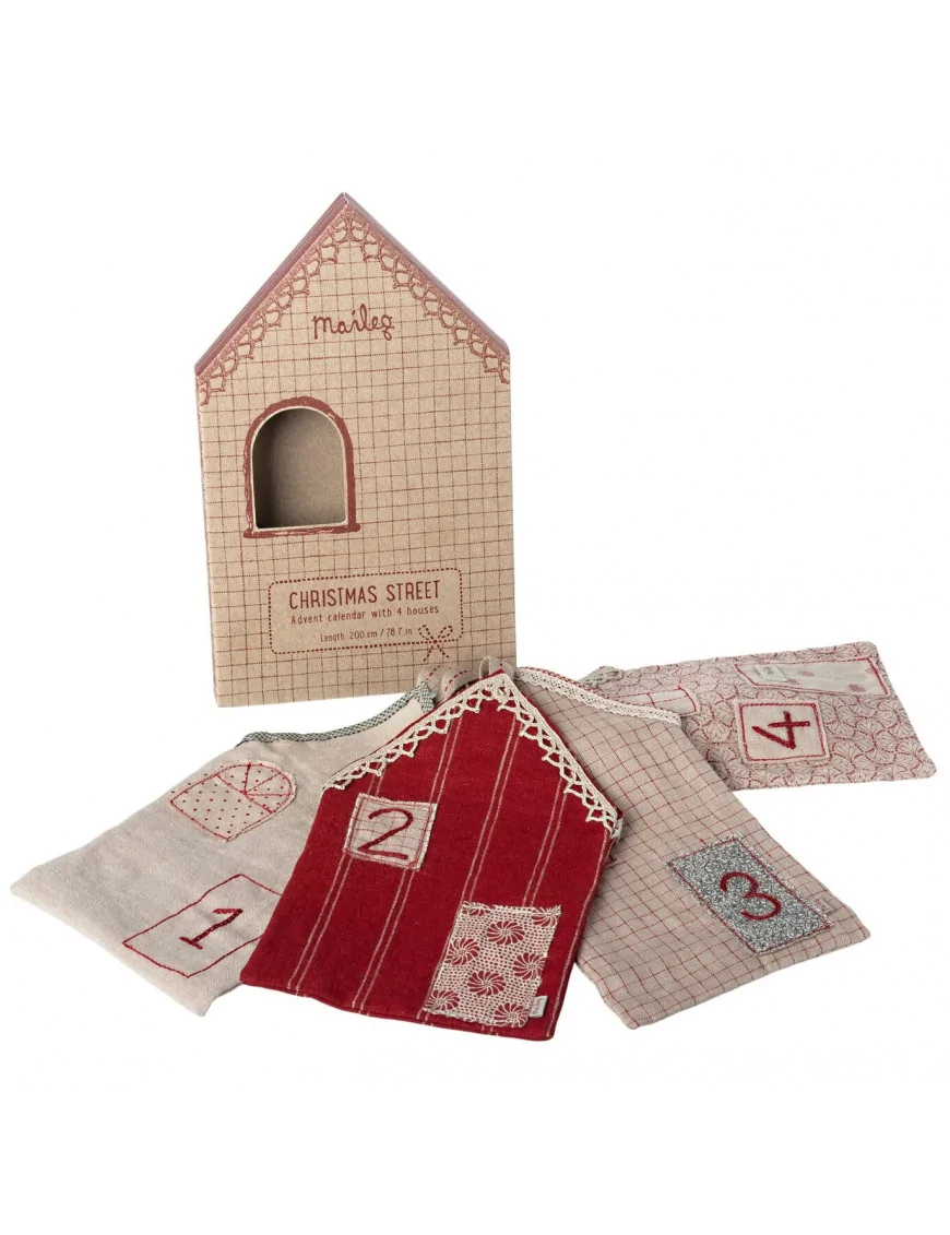 Kalendarz Adwentowy Maileg - Christmas street, Advent calendar