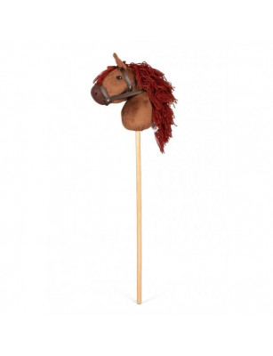Koń na kiju, brązowy - by Astrup