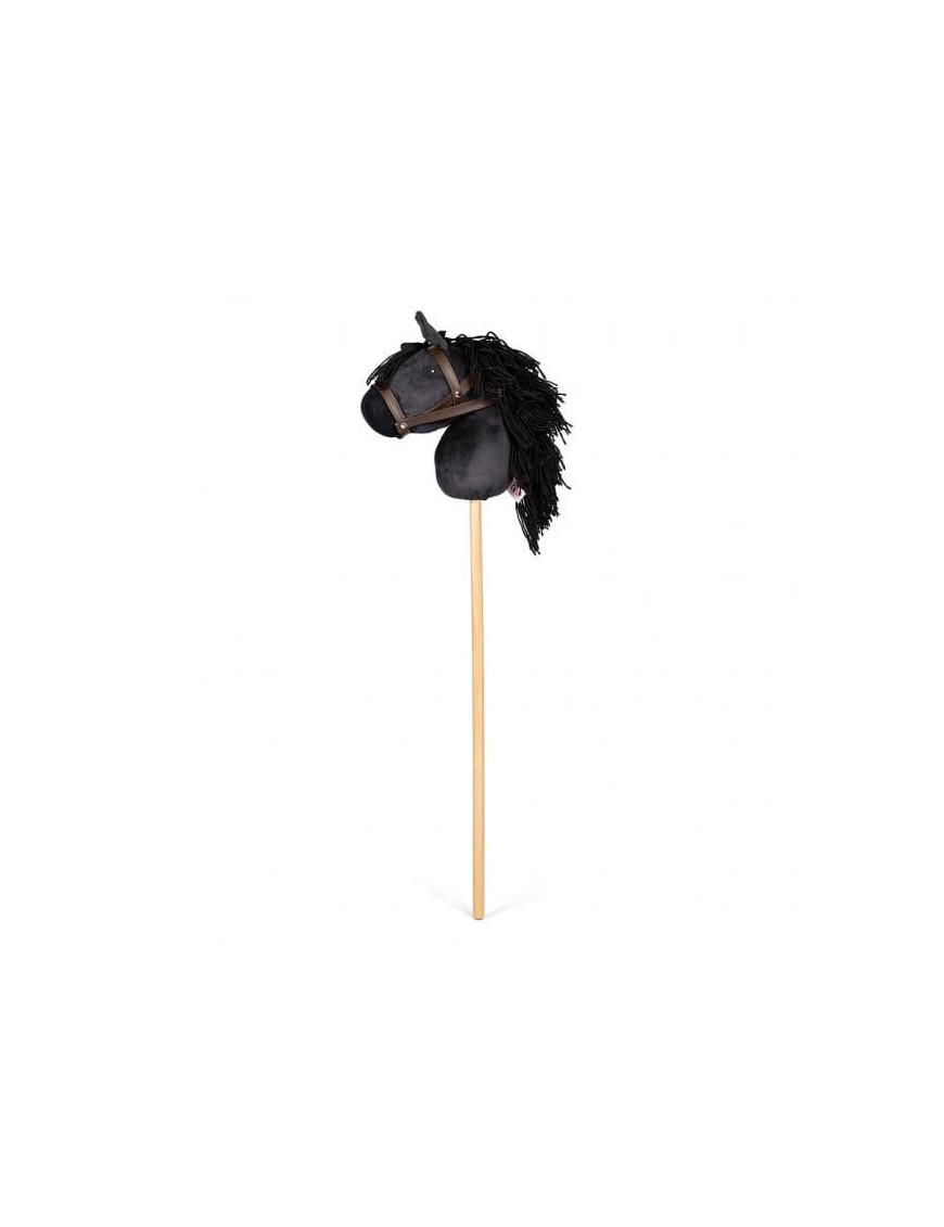 Koń na kiju, czarny - by Astrup