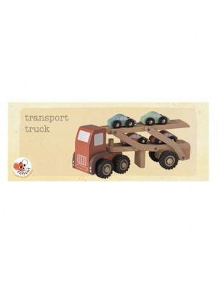 Drewniana ciężarówka transportowa, Egmont Toys