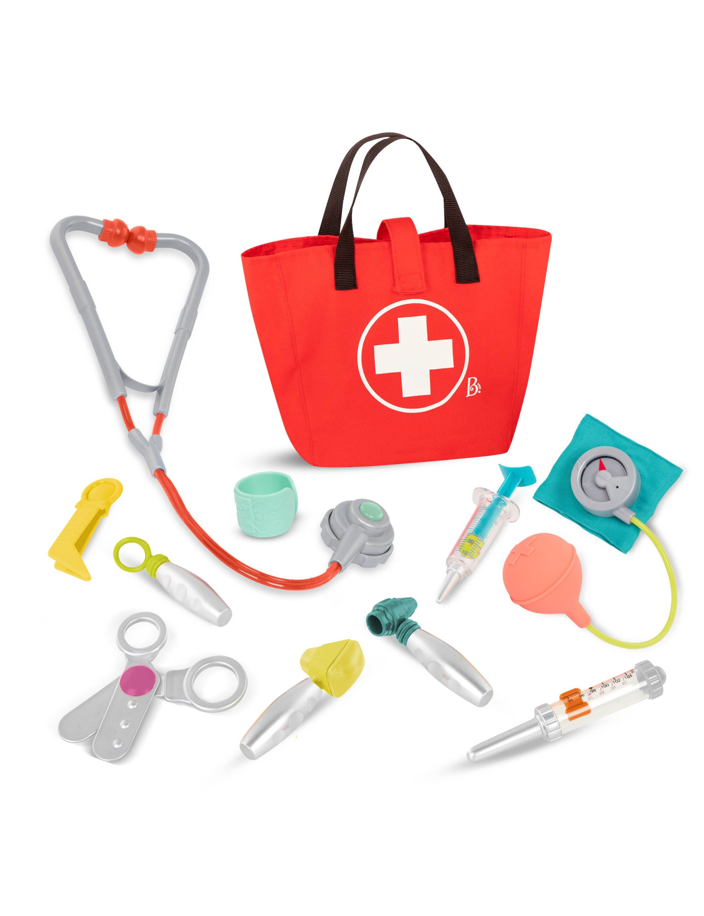 Mini Doctor Care Kit – zestaw małego lekarza w torbie B. Toys Mini Doctor Care Kit – zestaw małego lekarza w torbie B. Toys