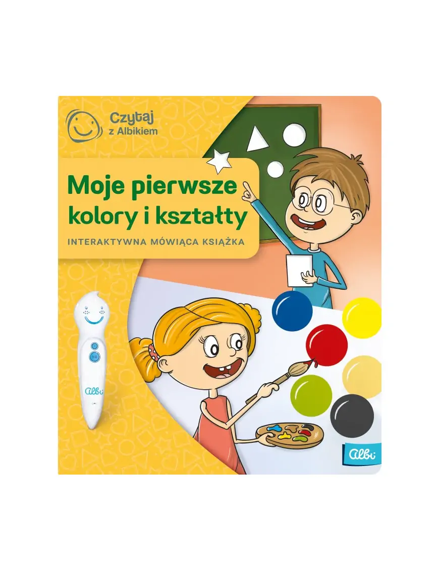 Książka Moje pierwsze kolory i kształty Czytaj z Albikiem