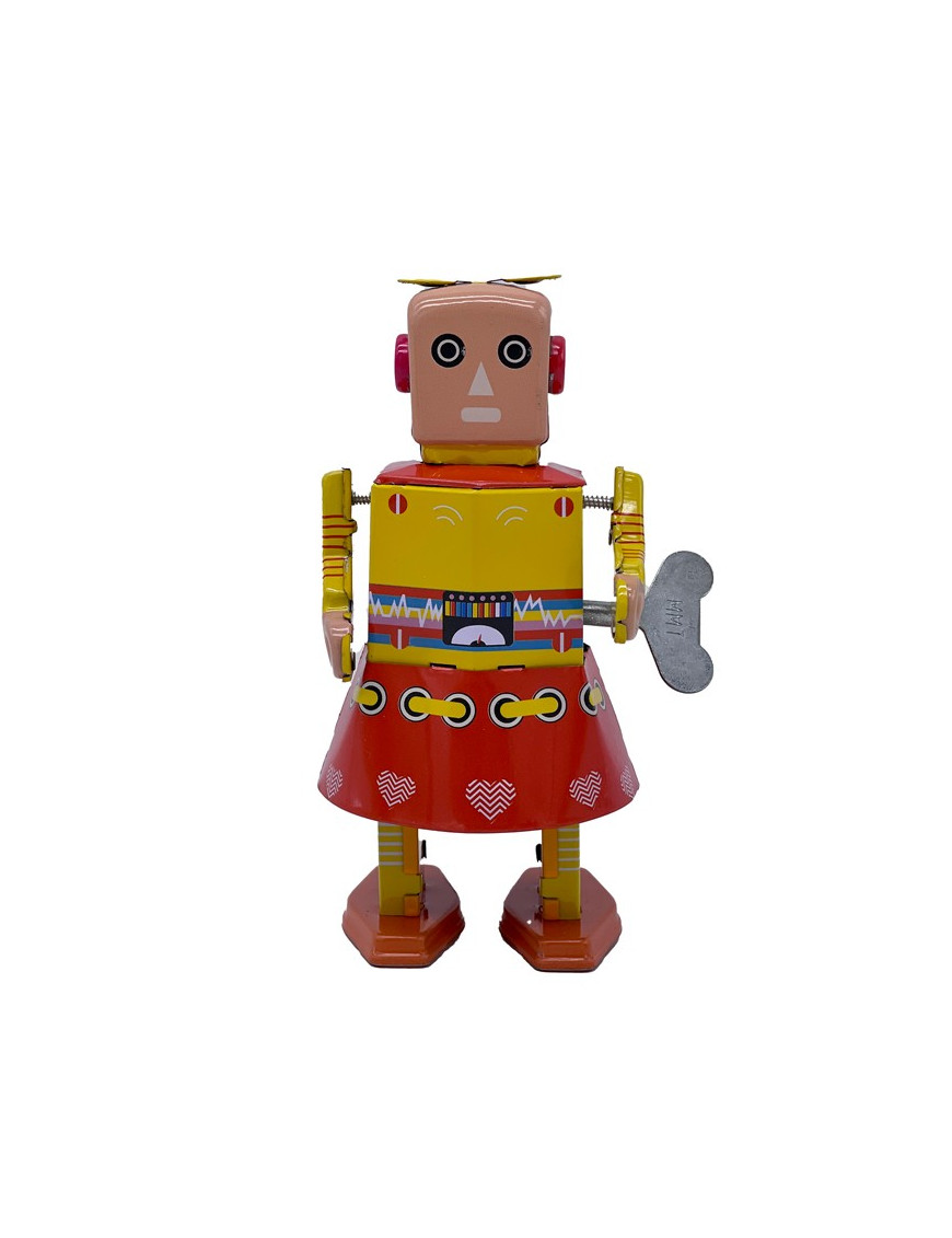Mr and Mrs Tin Robot Sunsetbot