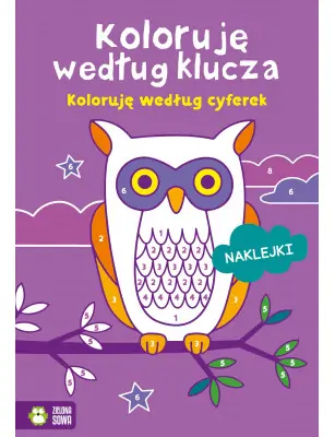 Koloruję według klucza. Koloruję według cyferek