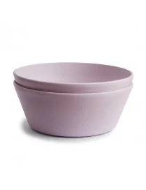 Mushie Miseczki Round Soft Lilac