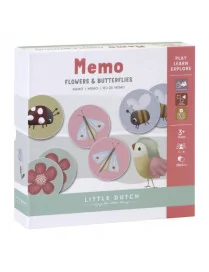 Little Dutch Gra Memory Flowers & Butterflies