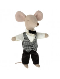 Myszka Maileg - kelner - Waiter mouse