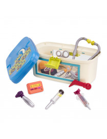 Dr. Doctor – walizeczka z zestawem akcesoriów lekarskich, B. Toys