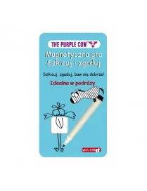 Gra magnetyczna The Purple Cow -Szkicuj i Zgaduj