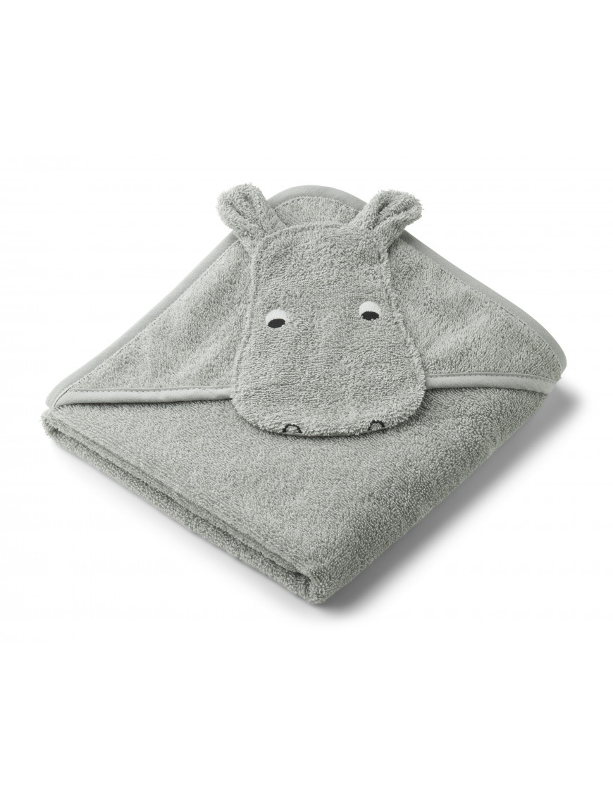 Ręcznik dziecięcy Hippo Mint Mini Liewood 70 x 70