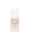 Nailmatic Polly - Lakier do paznokci w kolorze przejrzystego różu z brokatem Nailmatic Polly - Lakier do paznokci w kolorze przejrzystego różu z brokatem